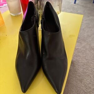 Zara pointed heeled booties